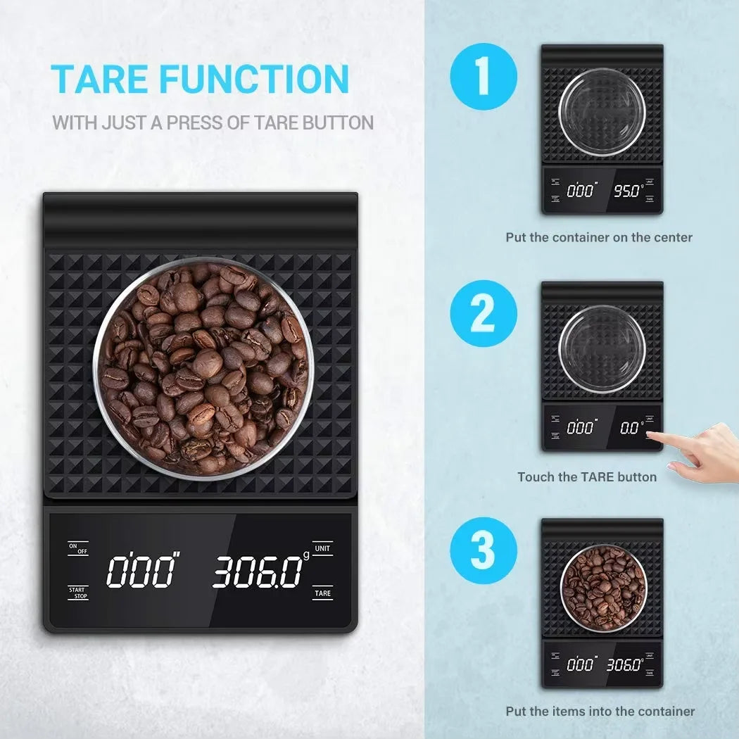 Precision Digital Kitchen Scale & Timer