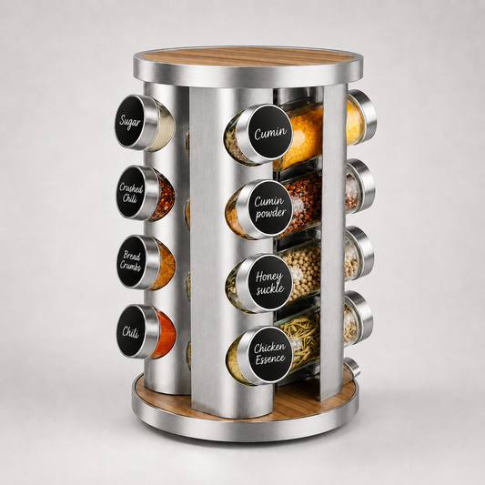 20-Jar Rotating Spice Rack